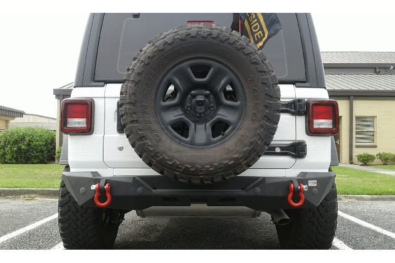 Jeep JL Fishbone Offroad Mako Rear Bumper - Jeep Rubicon 2018-2021