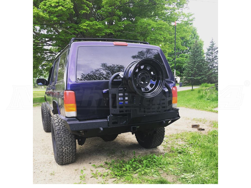 Smittybilt XRC Rear Bumper w/Tire Carrier (Part Number: 76851) User Media for: Smittybilt XRC Rear Bumper w/Tire Carrier - XJ