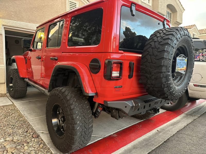 Motobilt Tire Carrier - Bare (Part Number: MB1089) User Media for: Motobilt Tire Carrier - Bare - JL