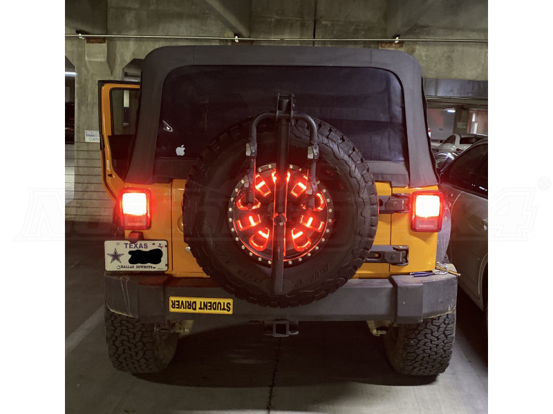 Rugged Ridge Brake light LED ring (Part Number: 11585.04) User Media for: Rugged Ridge Brake light LED ring - JK/TJ/LJ