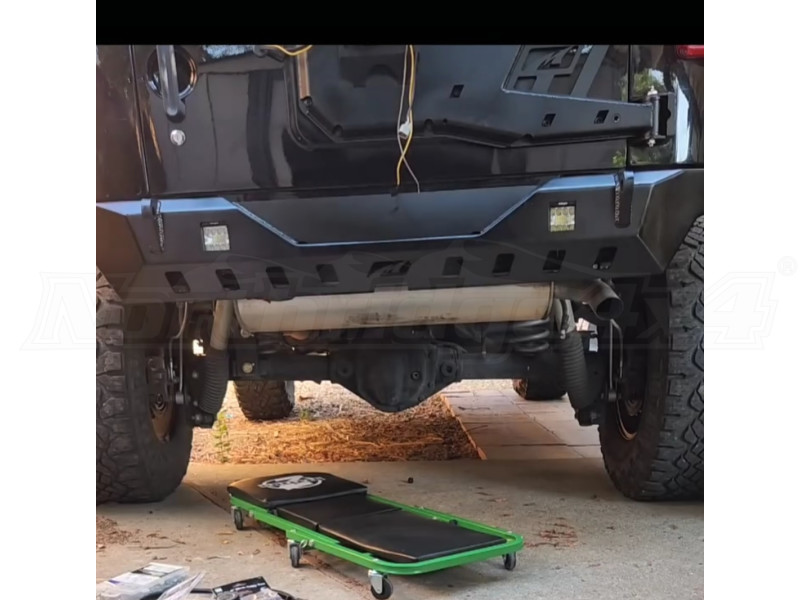 Motobilt Crusher Series Rear Bumper - Bare Steel (Part Number: MB1072) User Media for: Motobilt Crusher Series Rear Bumper - Bare Steel - JK
