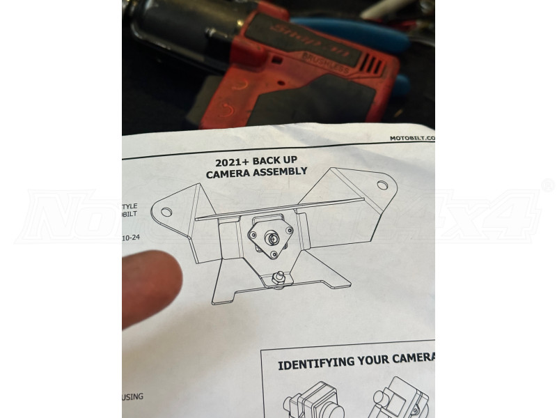 Motobilt Spare Tire Tag Relocation Kit w/ Camera Mount (Part Number: MB2115) User Media for: Motobilt Spare Tire Tag Relocation Kit w/ Camera Mount - JL