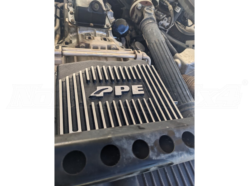 PPE HD Cast Aluminum Shallow Transmission Pan - Brushed (Part Number: 228153410) User Media for: PPE HD Cast Aluminum Shallow Transmission Pan - Brushed - JT/JL