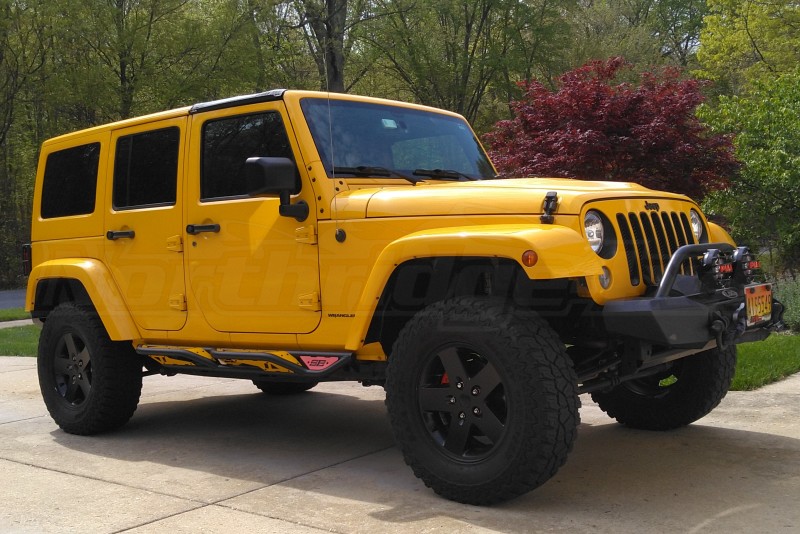 Smittybilt Apollo Sliders w/ Step (Part Number: 76734) User Media for: Smittybilt Apollo Sliders w/ Step - JK 4dr