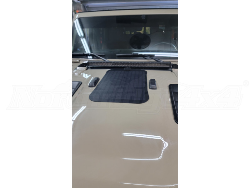 Cascadia 4x4 VSS Hood Solar Panel System (Part Number: CHF118CV) User Media for: Cascadia 4x4 VSS Hood Solar Panel System - JT/JL Rubicon Only