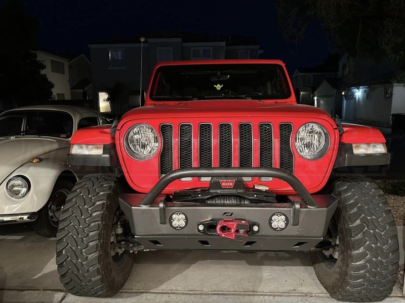 Motobilt Crusher Series HD Front Bumper w/ Bull Bar - Bare (Part Number: MB1200-B) User Media for: Motobilt Crusher Series HD Front Bumper w/ Bull Bar - Bare - JT/JL