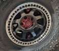 Teraflex Olympus Beadlock Off-Road Wheel 17x9 5x5 Metallic Black ( Part Number: 1059056)
