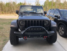 LOD Destroyer Mid-Width Front Bumper w/ Bull Bar, Black Powder Coated  ( Part Number: JFB1813)