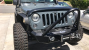 LOD Signature Series Shorty Front Bumper w/Stinger Black Powder Coated ( Part Number: JFB0761)