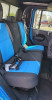 Bartact Tactical Series Front Seat Covers - Black/Blue ( Part Number: JTTC2019FPBU)
