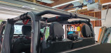 User Media for: Rock Hard 4x4 Rear Cage Brace System - Bare - JT 