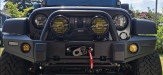 User Media for: ARB Deluxe Front Bumper w/ Winch Bull Bar Black - JK