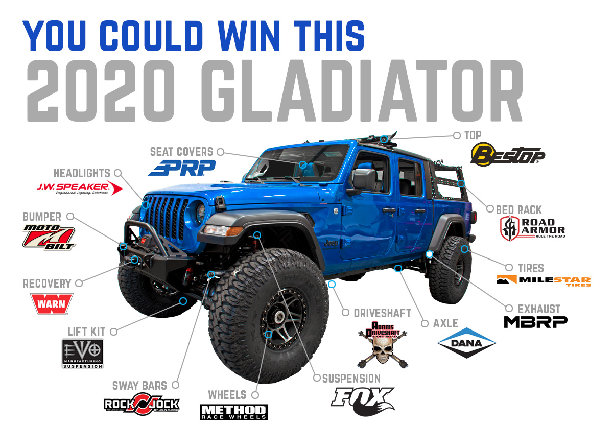 Northridge4x4 Gladiator Giveaway