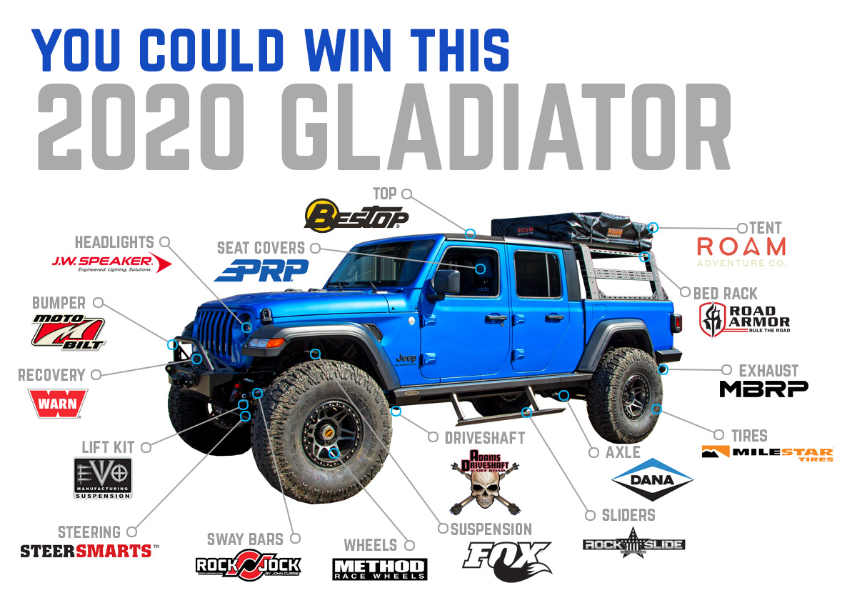 Northridge4x4 Gladiator Giveaway