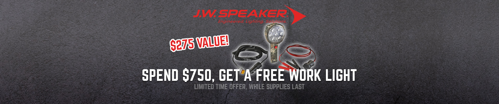 Spend $750, Get A Free Light Bar
