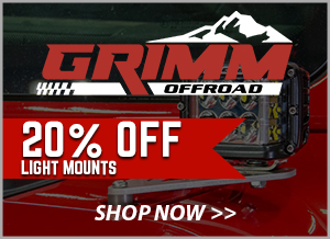 E3 Overland - 20% Off Grimm light mounts