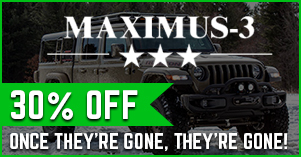 maximus 3 thirty percent off sale