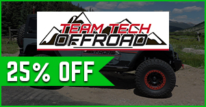Team Tech Offroad twenty five percent off sale