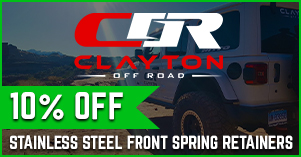 clayton 10% off spring retainer