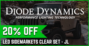 Diode clear side markers 20% off