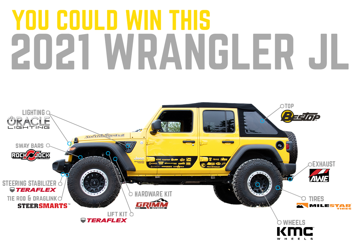 Northridge4x4 Wrangler Giveaway