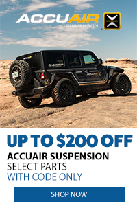 Up To $200 Off Accuair Suspension