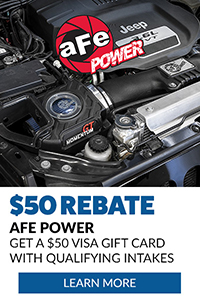aFe Power $50 Rebate