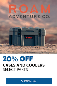 20% off Select Roam Cases & Coolers