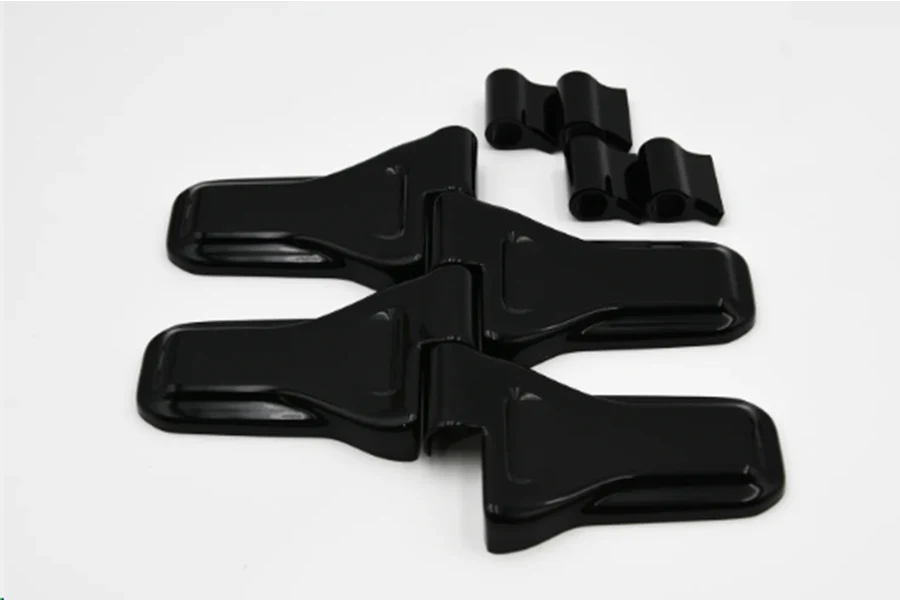 Distinction Applied cover'd up door hinge covers