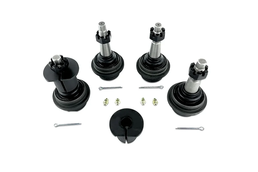 Apex Chassis Front Ball Joint Kit (Non-Knurled) for Jeep Wrangler JL and JT Gladiator