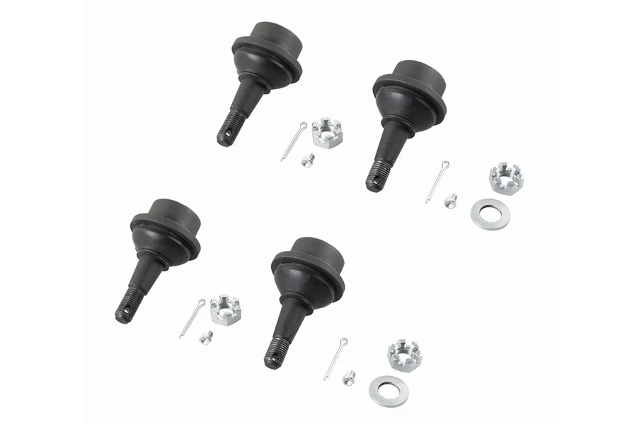 Synergy Manufacturing HD Non-Knurled Ball Joint Set for Jeep Wrangler JL and JT Gladiator