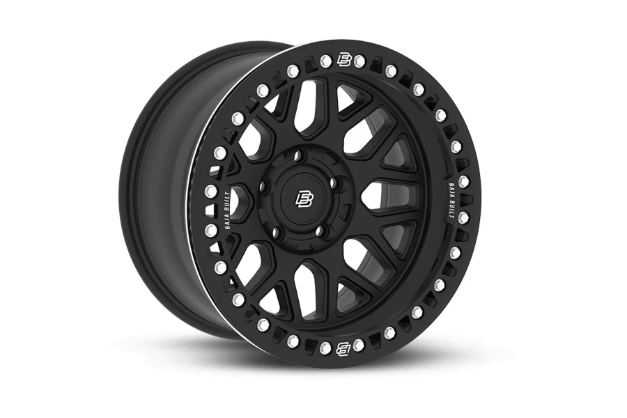 Baja Built Lite Brite OUTLAW Cast Beadlock Wheel,  Black