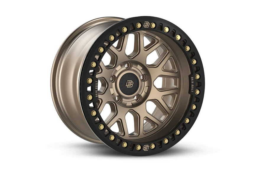 Baja Built Lite Brite OUTLAW Cast Beadlock Wheel - Bronze