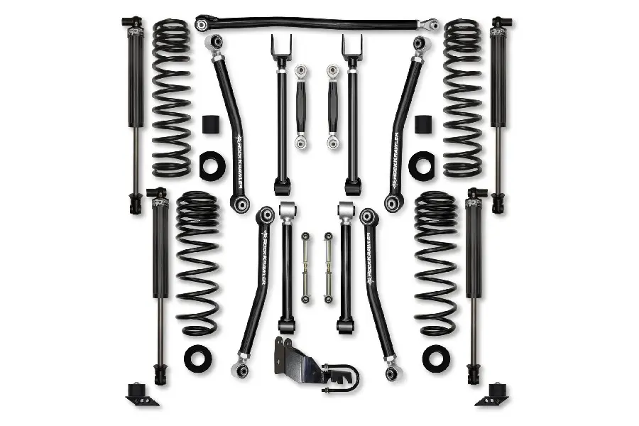 Rock Krawler 2.5in Adventure X No Limits Mid Arm Lift Kit - Stage 1 JL 4dr