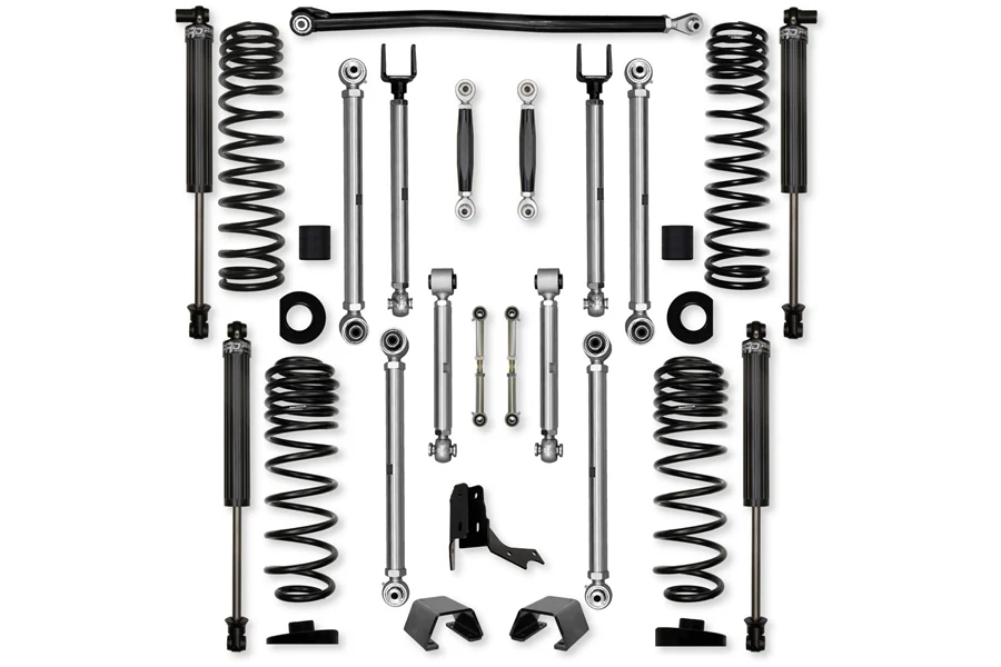 Rock Krawler 3in X Factor Pro 'No Limits' Aluminum Stage 1 Lift Kit w/ RRD Shocks JT