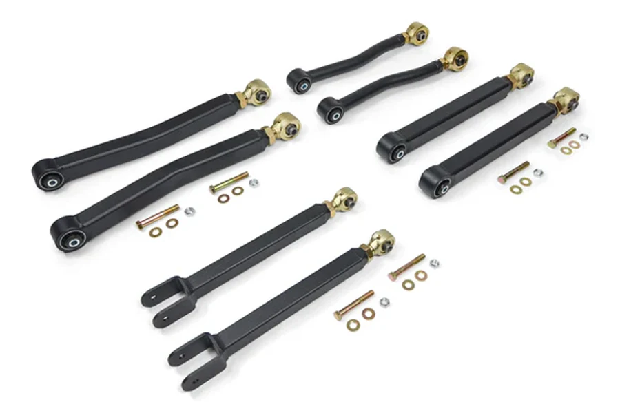 Adjustable control arm set