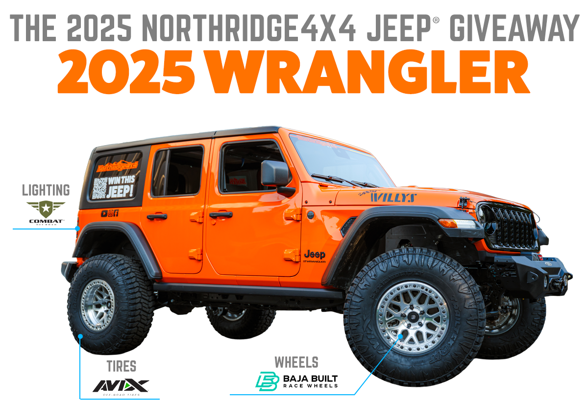 2025 Northridge4x4 Jeep® Giveaway