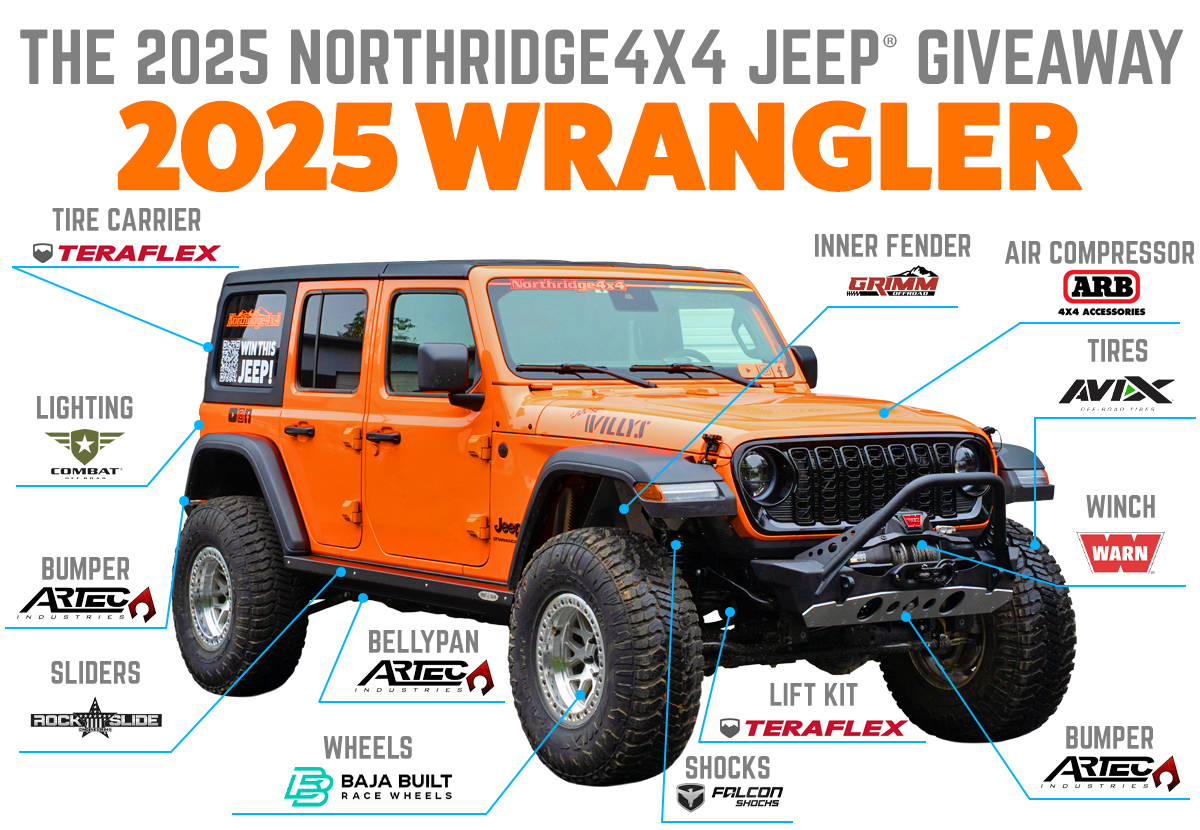2025 Northridge4x4 Jeep® Giveaway