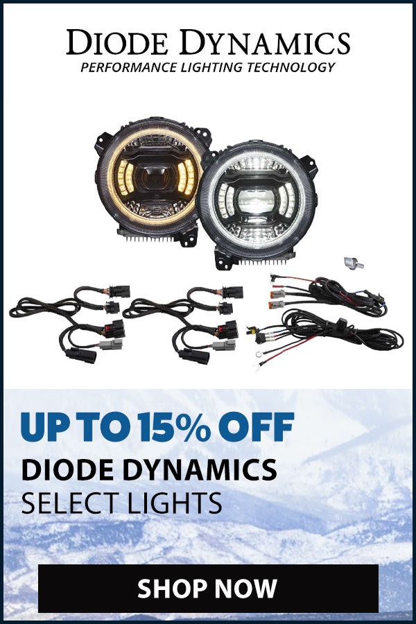 DIODE DYNAMICS UP TO 15% OFF SELECT LIGHTS