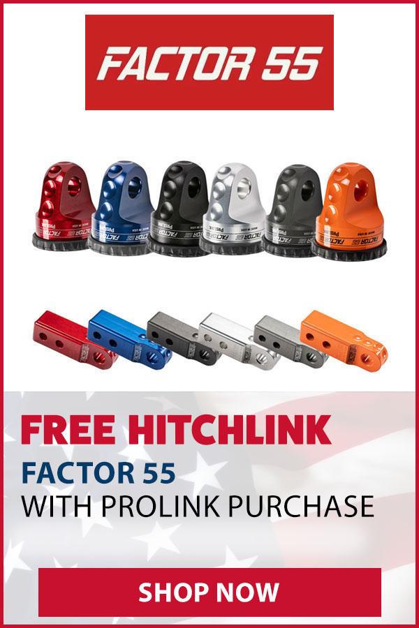 FACTOR 55 FREE HITCHLINK WITH PURCHASE