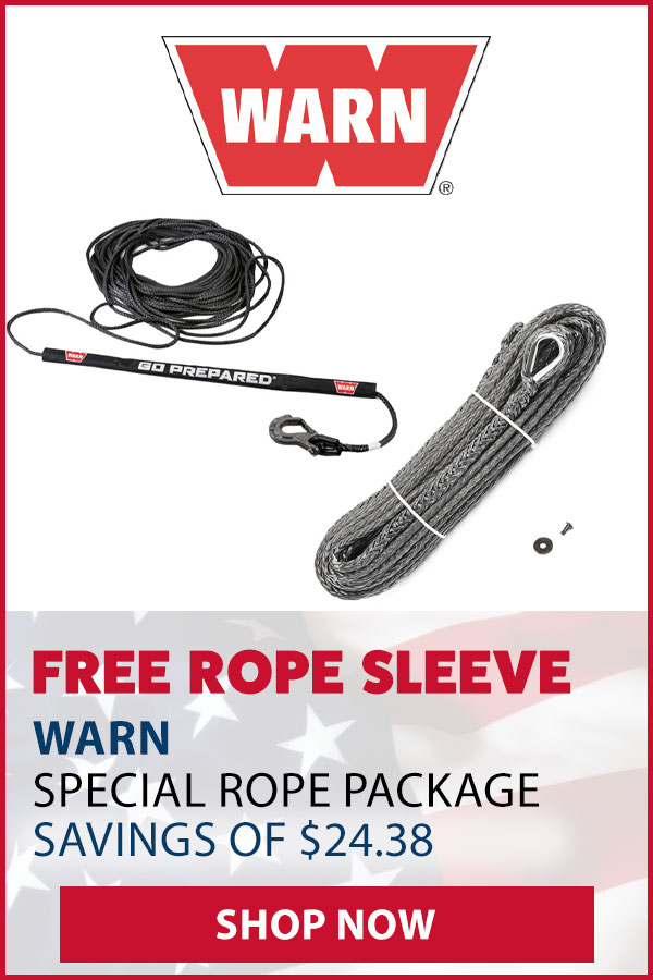 WARN FREE ROPE SLEEVE
