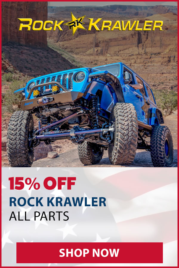 ROCK KRAWLER 15% OFF