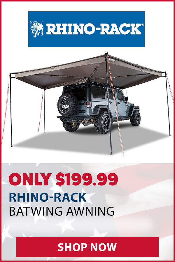 RHINO-RACK BATWING ONLY $199.99
