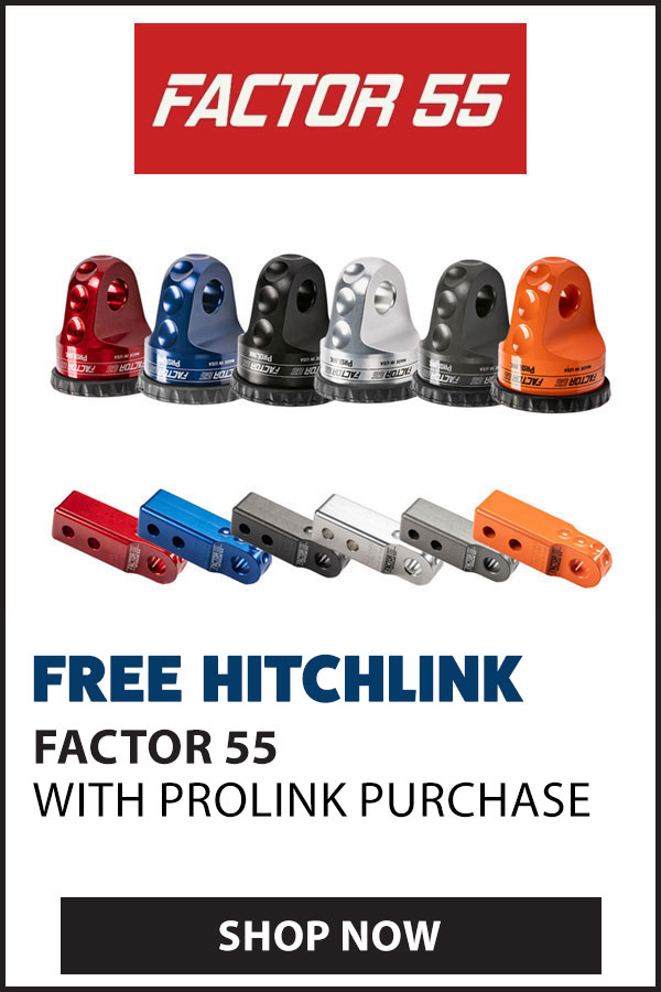 FACTOR 55 FREE HITCHLINK WITH PURCHASE