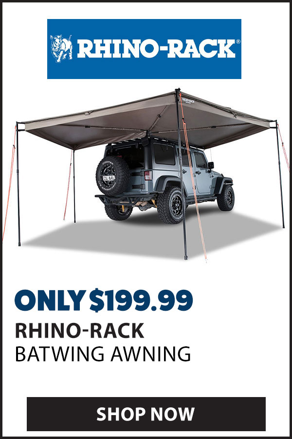 RHINO-RACK BATWING ONLY $199.99