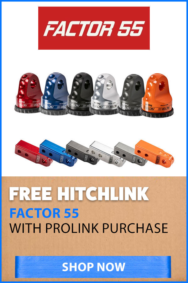 FACTOR 55 FREE HITCHLINK WITH PURCHASE