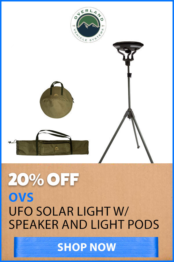OVERLAND VEHICLE SYSTEMS UFO LIGHT 20% OFF