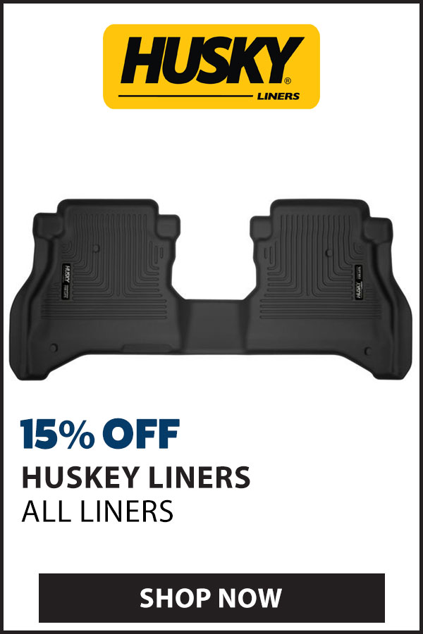 HUSKEY LINERS 15% OFF