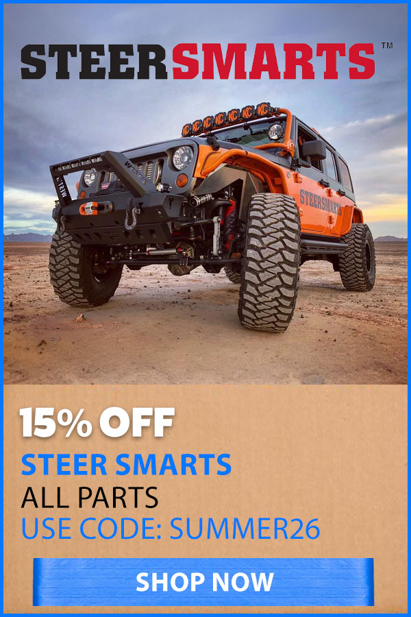 STEER SMARTS 15% OFF WITH CODE