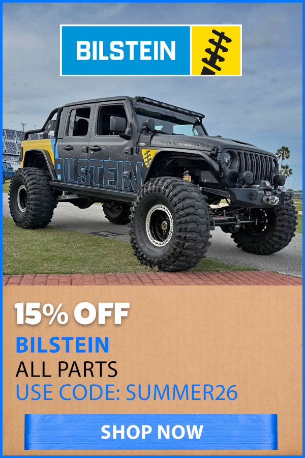 BILSTEIN 15% OFF WITH CODE
